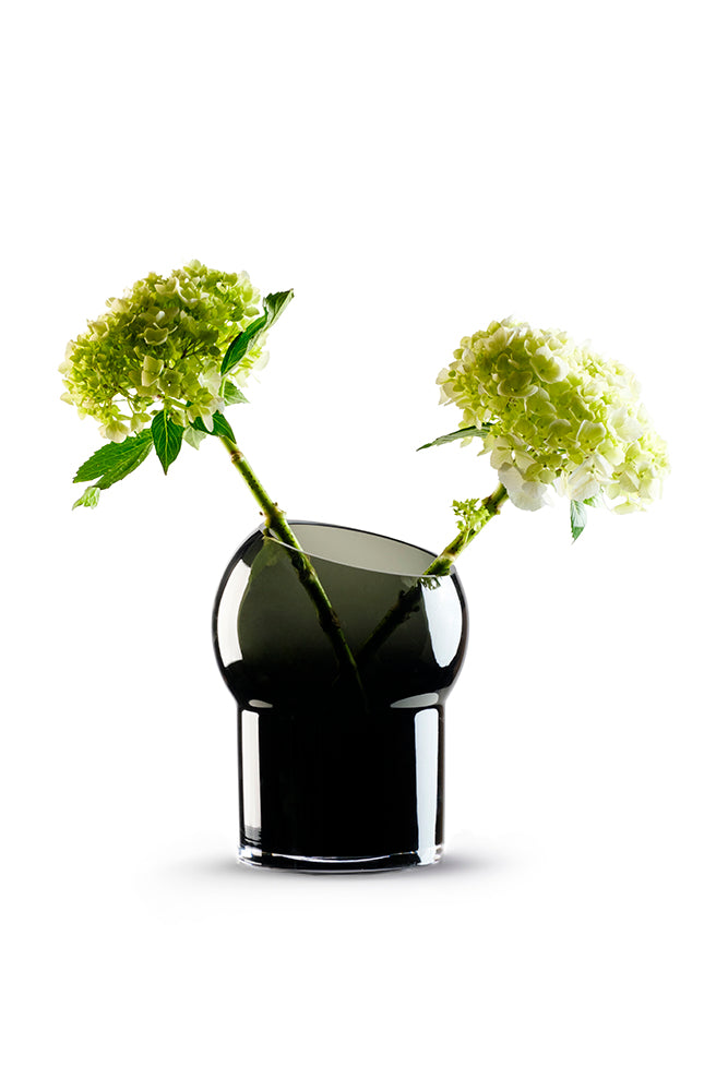 Bliss Vase - Smoke Black