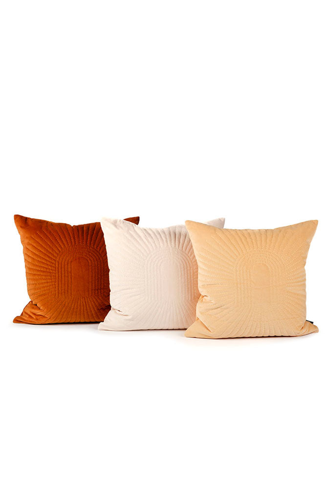 Three Seasons Cushion - Cognac Brown - Iceland