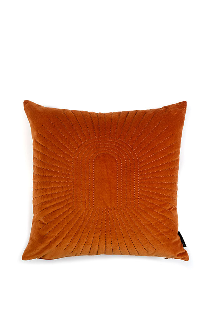 Three Seasons Cushion - Cognac Brown - Iceland