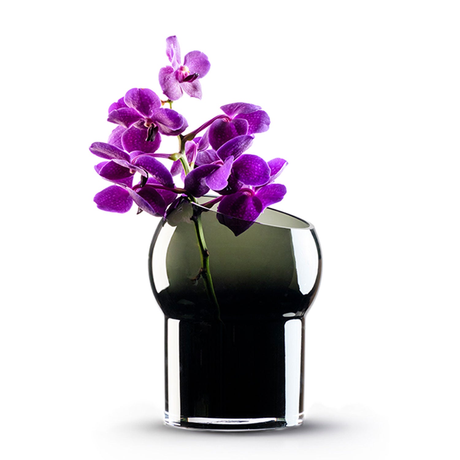 Bliss Vase - Smoke Black