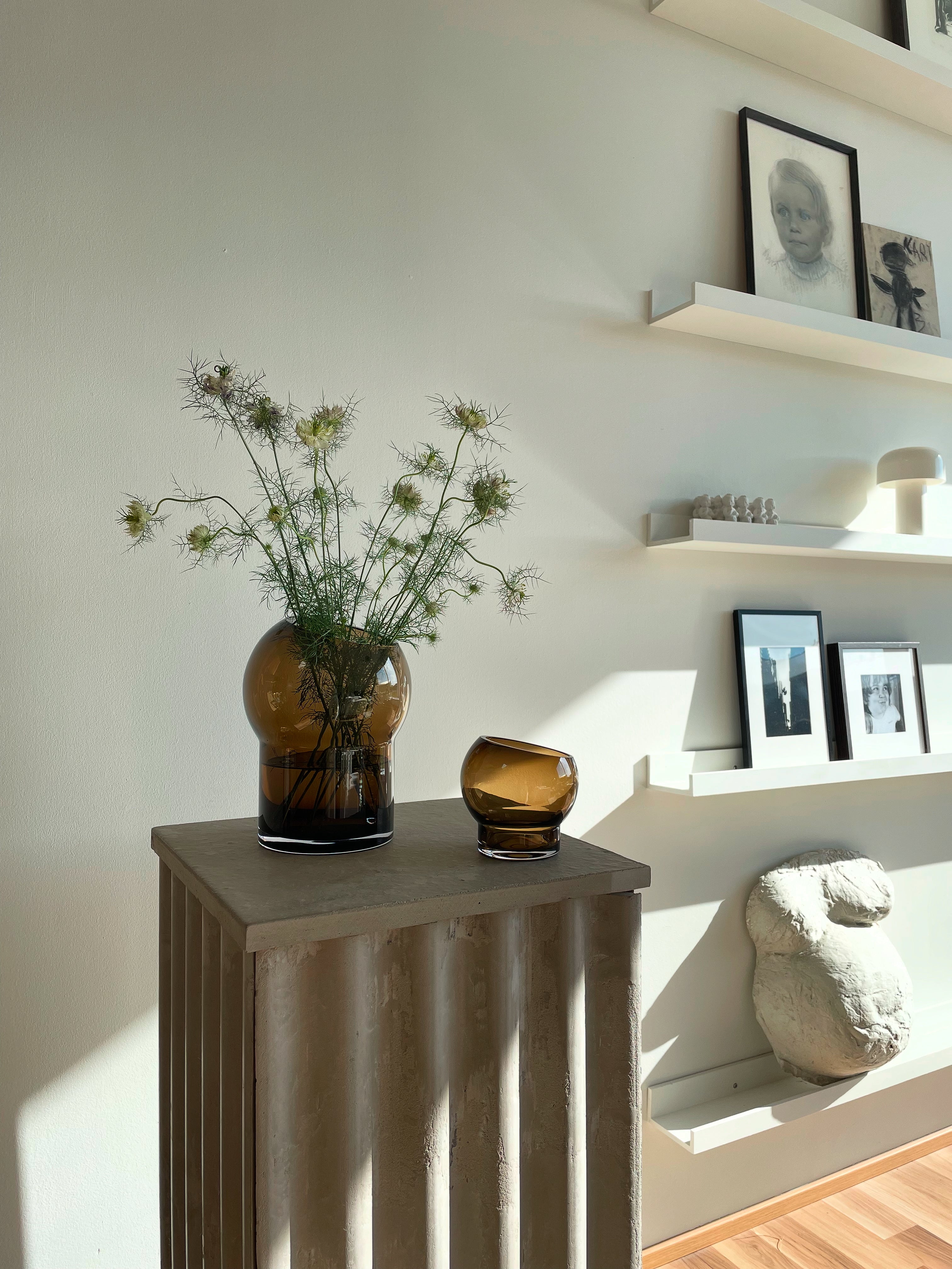 Bliss Vase - Smoke Topaz