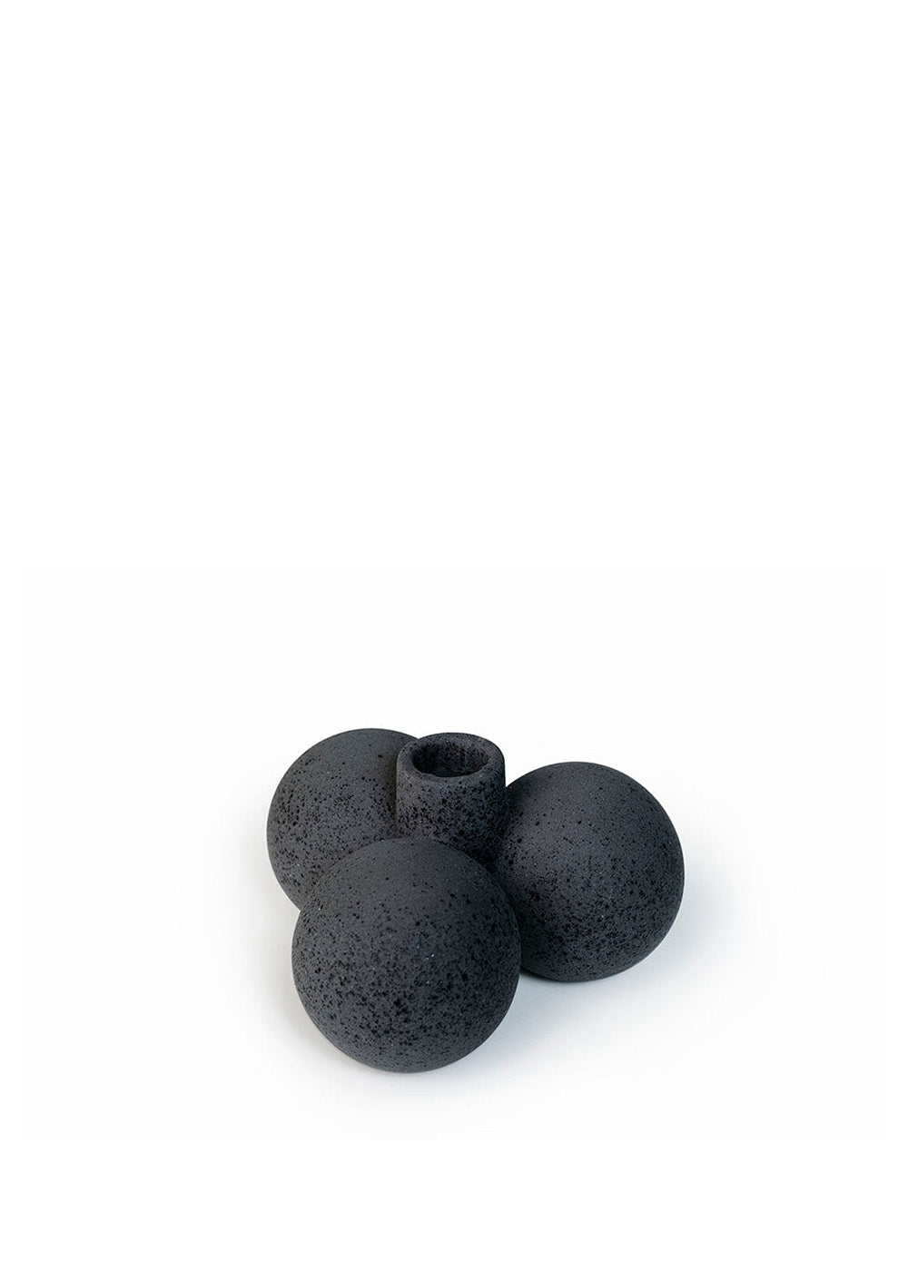 Moment Candle Holder - Black Speckle