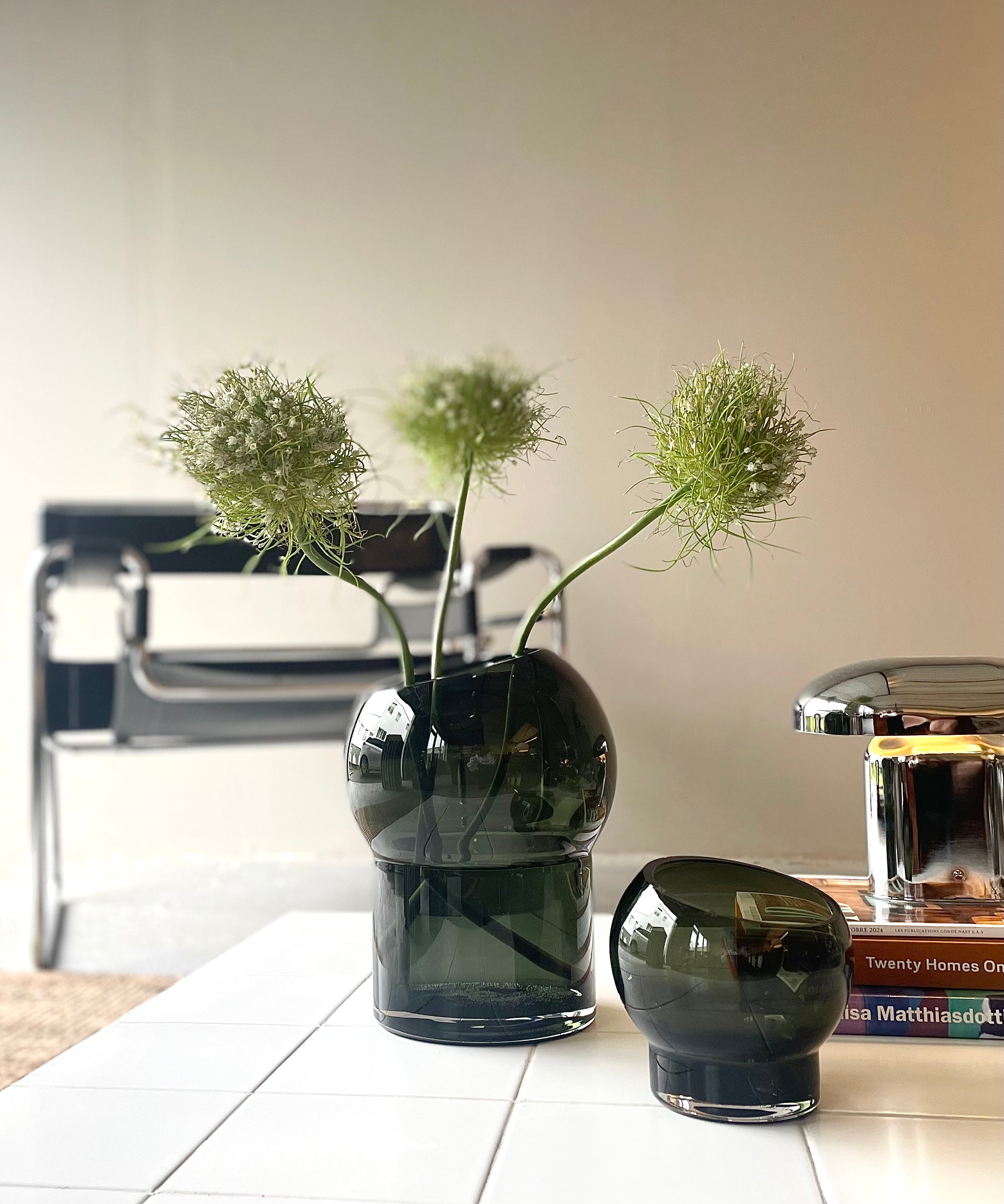 Bliss Vase - Moss Green