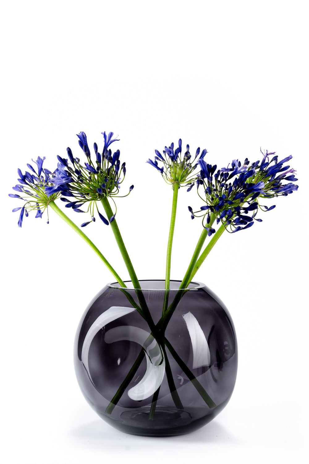 BREATH VASE - SMOKE GRAY/VIOLET