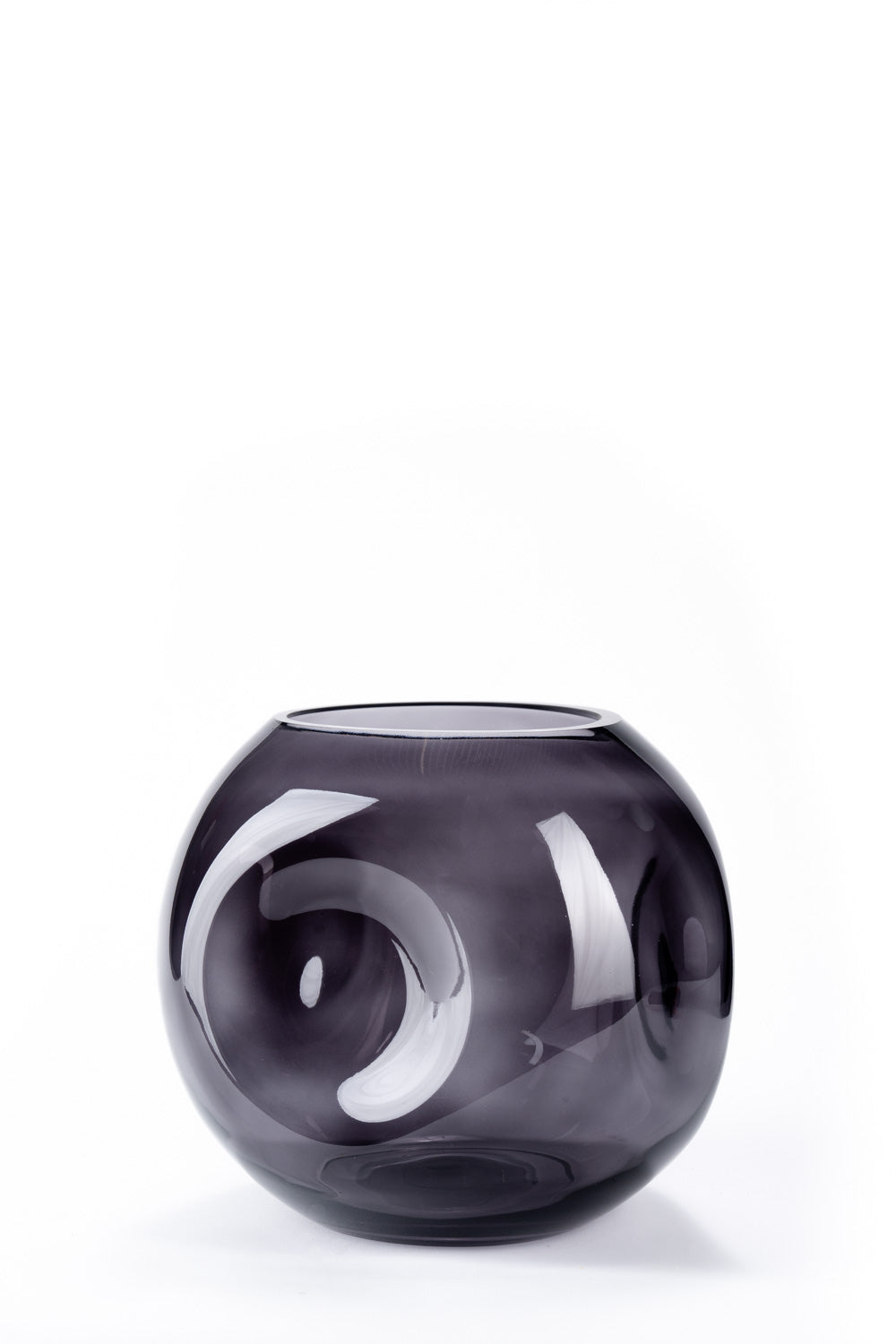 BREATH VASE - SMOKE GRAY/VIOLET